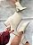 Bota Feminina Livia Off-White em Couro legítimo - Imagem 6