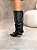 Bota Feminina Kandi Preta Over em Couro legítimo - Imagem 3