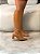 Bota Feminina Giana Caramelo em Couro legítimo Cano alto - Imagem 4