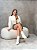 Bota Feminina Talita em Meia Off-white - Imagem 2