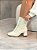 Bota Feminina Talita em Meia Off-white - Imagem 1