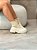 Coturno Feminino Amara em Meia Off-white - Imagem 8