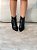 Bota Feminina Mayra Preta Salto Arquitetônico - Imagem 9
