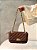 Bolsa Feminina Dubai M em Marrom Couro Legítimo - Imagem 6