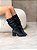 Bota Feminina Over Carina Preta em Strech - Imagem 6