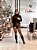Bota Feminina Over Carina Preta em Strech - Imagem 12
