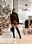 Bota Feminina Over Carina Preta Suede em Strech - Imagem 2