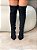 Bota Feminina Over Carina Preta Suede em Strech - Imagem 10