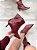 Bota Feminina Kandi Vinho Cano curto em Couro legítimo - Imagem 10