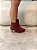 Bota Feminina Kandi Vinho Cano curto em Couro legítimo - Imagem 11