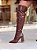 Bota Feminina Natasha Over Marrom - Imagem 4
