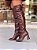 Bota Feminina Natasha Over Marrom - Imagem 8