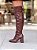 Bota Feminina Natasha Over Marrom - Imagem 3