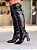 Bota Feminina Natasha Over Preta - Imagem 8