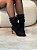 Bota Feminina Ravena Slouch Preta em Camurça - Imagem 6