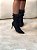 Bota Feminina Ravena Slouch Preta em Camurça - Imagem 5