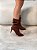 Bota Feminina Ravena Slouch Marrom em Camurça - Imagem 9