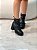 Bota Feminina Lorena 2 em 1 Preta em Couro legítimo - Imagem 11