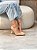 Scarpin Feminino Jordana Nude em Couro legítimo - Imagem 7
