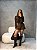 Bota Feminina Dani marrom Cano Alto - Imagem 3
