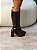 Bota Feminina Dani marrom Cano Alto - Imagem 11