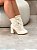 Bota Feminina em Strech Yasmin Off-white - Imagem 6
