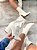 Bota Feminina em Strech Yasmin Off-white - Imagem 1