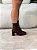 Bota Feminina Flávia em Strech Marrom - Imagem 7