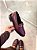 Mocassim Feminino Zaya Vinho em Couro legítimo - Imagem 14