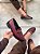 Mocassim Feminino Zaya Vinho em Couro legítimo - Imagem 1
