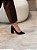 Scarpin Feminino Penélope Preto em Couro legítimo - Imagem 3