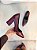 Scarpin Feminino Penélope Vinho em Couro legítimo - Imagem 5