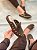 Clog Feminino Dara Marrom em Couro Camurça - Imagem 9