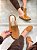 Clog Feminino Dara Caramelo em Couro Camurça - Imagem 8