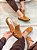Clog Feminino Dara Caramelo em Couro Camurça - Imagem 1