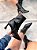 Bota Feminina Nic Preta em Strech - Imagem 1