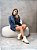 Coturno Feminino Meg Off-White Chelsea - Imagem 6