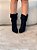 Bota Feminina Fran Slouch Preta camurça - Imagem 7