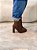 Bota Feminina Perla Marrom Salto Bloco - Imagem 7