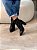 Bota Feminina Perla Preta Salto Bloco - Imagem 9
