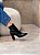 Bota Feminina Perla Preta Salto Bloco - Imagem 12