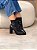 Bota Feminina Perla Preta Salto Bloco - Imagem 13