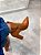 Bota Feminina Perla Caramelo Salto Bloco - Imagem 11