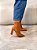 Bota Feminina Perla Caramelo Salto Bloco - Imagem 1