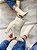 Bota Feminina Perla Off-white Salto Bloco - Imagem 4
