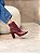 Bota Feminina Perla Vinho Salto Bloco - Imagem 10