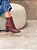 Bota Feminina Perla Vinho Salto Bloco - Imagem 6