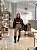 Bota Feminina Slouch Ingret Preta em Couro legitimo - Imagem 2