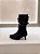 Bota Feminina Slouch Ingret Preta em Couro legitimo - Imagem 3