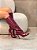 Bota Feminina Nicole Vinho Cano Alto - Imagem 5
